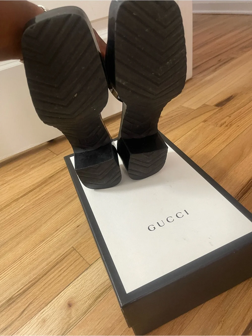 Gucci 60mm Slides Sandal Size 39 - Picture 5 of 5